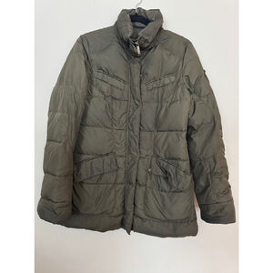 ADD Polyamide Puffer Jacket Size S Green